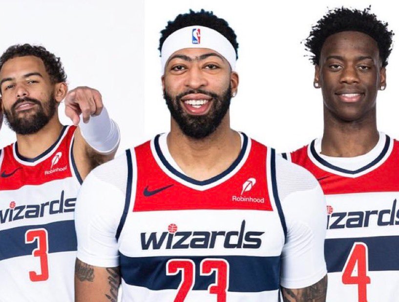 Z_bball30's tweet photo. The Washington Wizards are my dark horse to get the 1st seed in the East this season. A healthy Anthony Davis makes Washington a lock to make the playoffs. https://t.co/nvYJtXnQe8
