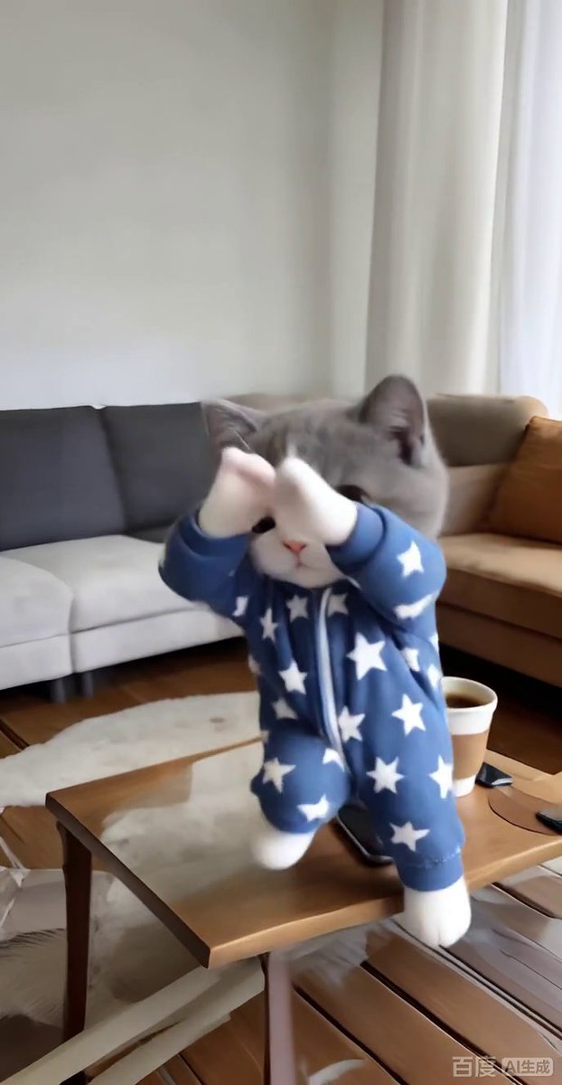 DionFakepp's tweet photo. Just witnessed my teammate accidentally present their cat’s photo instead of the project slide in the department meeting—no one said a word, we all cheered the cat.， https://t.co/QW6xSTa6iH