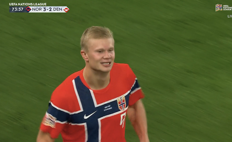 TouchlineX's tweet photo. 3-2 Norway.

GOOOOOOOOOOAAAAAAAAAAAAAALLLLLLLLL ERLING HAALAND AGAIN !!!!!!!!!!!!!!!!!!!!!!!!! ERLING HAALAND MIGHT HAVE VERY WELL JUST WON IT FOR NORWAY !!!!!!!!!!!!!!!!!!!!!!!!!!!!!!! 2 GOALS TONIGHT !!!!!!!!!!!!!!!!!!!!!!!!! 🔥🔥🔥🔥🔥🔥 https://t.co/irsyp3AjUo