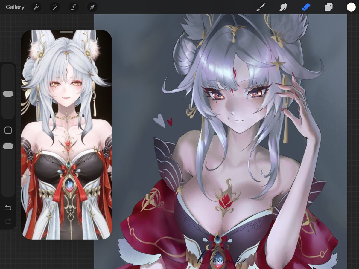 kkiarame's tweet photo. I’m kinda baffled with the amount of jewellery on Hsin to draw🥶
#wuwa #WutheringWavesFanart #wutheringwaves https://t.co/eXEUVLJTIQ