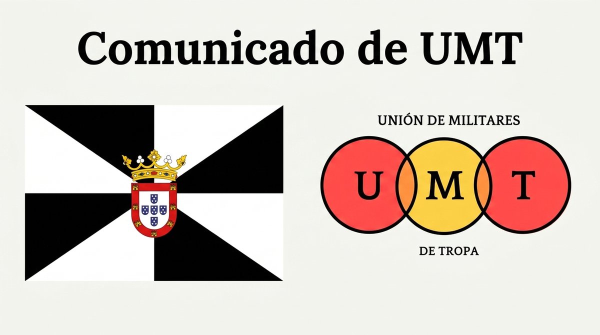 UMT_Tropa's tweet photo. 🚨 Comunicado de Apoyo al pueblo de #Ceuta ante los graves momentos que atraviesa.
Reconocemos el trabajo de los militares desplegados en sus calles.
🔗 https://t.co/FlozVldMBD
#UMT #FuerzasArmadas #Ceuta #TropaYMarineria #SeguridadJuridica https://t.co/dYAa4oEvCV