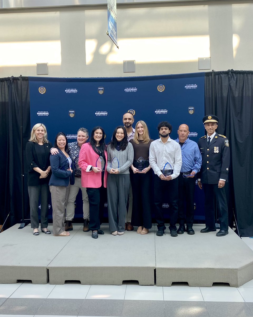 TorontoMedics's tweet photo. Today, #TorontoParamedicServices recognized Citizen Hero Award and Long Service Medal recipients whose actions, dedication, and commitment to others have made a lasting impact on our community. Congratulations to all this year's honourees. #TPSWeek #PublicServiceWeek2026 https://t.co/Vs88uivoAr