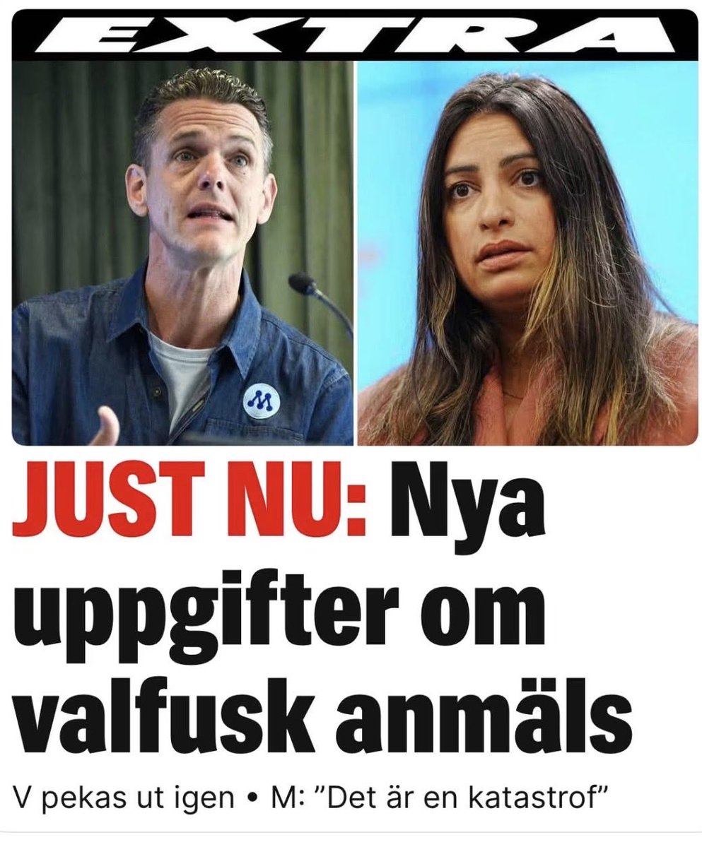 NorvellTommy's tweet photo. Tänkvärt!

Valet var mellan två block. 
De RödGröna och BlåGula. Mandatfördelningen blev 173 för BlåGula, 171 för RödGröna och 5 för Somalia! Som kryssat sig in i riksdagen bakvägen….med dubbla medborgarskap!

RödGröna kan inte bilda regering!
Demokrati?

Järva- V polisanmält! https://t.co/h9oNiz3S0h