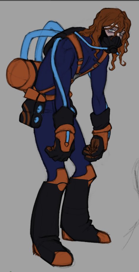 Istralius's tweet photo. villain waterboy cuz i got the idea for the design #dispatch #waterboy https://t.co/pqRAg5wgkp