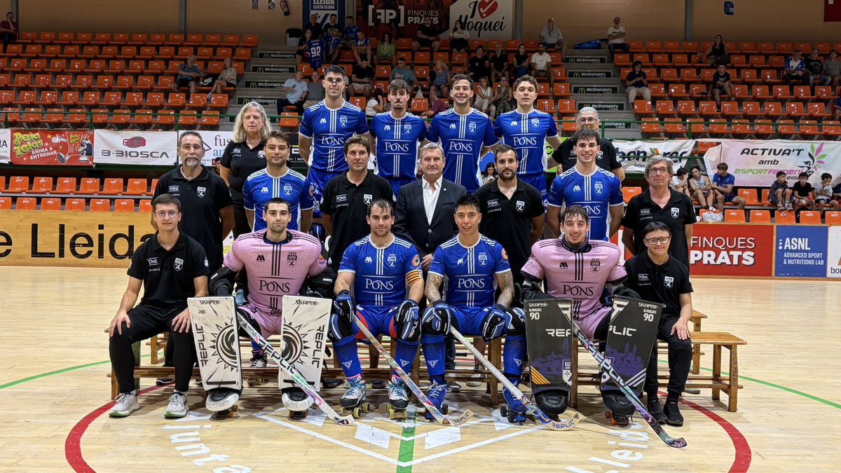 DiputacioLleida's tweet photo. La vicepresidenta Sandra Castro dona suport al Pons Lleida

Els de Carlos Cortijo han debutat a la Lliga Catalana amb victòria a casa contra el Vilafranca (4-1) https://t.co/pPjByNi5bq
