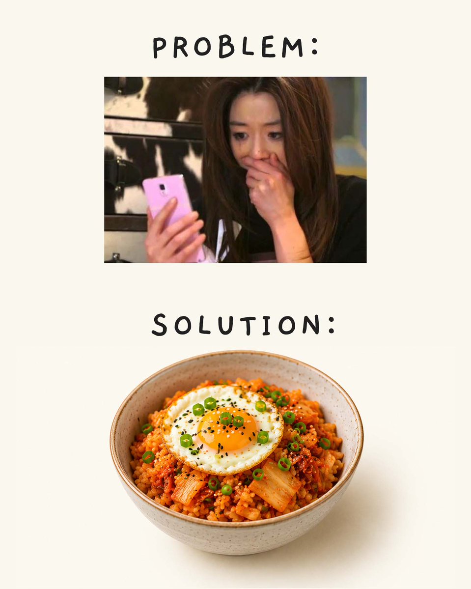 violetrivera4bj's tweet photo. When your gut says “NOPE” but your cravings say “MORE. ”

Good news: you don’t need a complicated recipe to make kimchi the star of your meal. From rice bowls and cheesy toast to spicy noodles, a little kimchi can transform everyday food into https://t.co/1qACYsLNhX