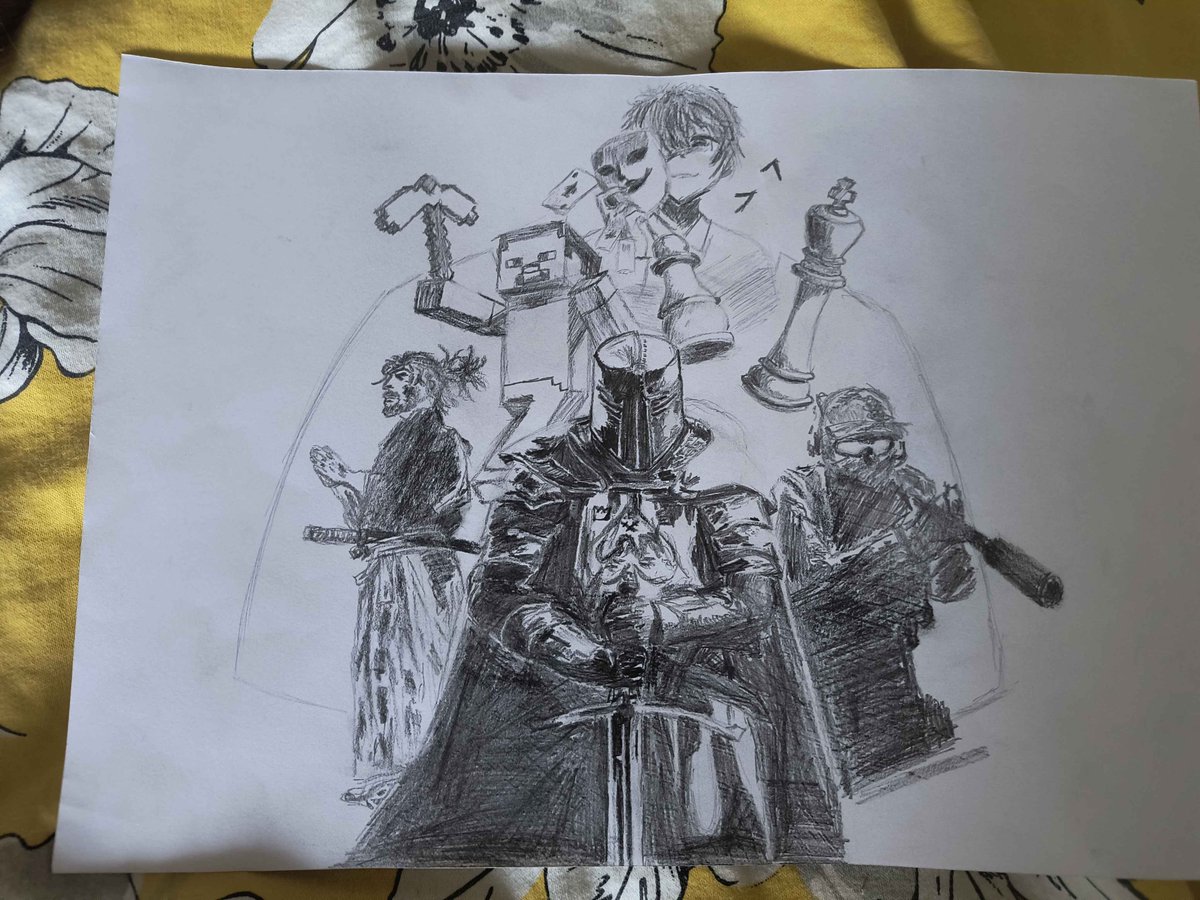 HykkerQ's tweet photo. I lately did some other drawing that could be an inspiration as well 😁😁
#art #smallartist #traditionalartwork #inspiration https://t.co/9do8PtTFxp