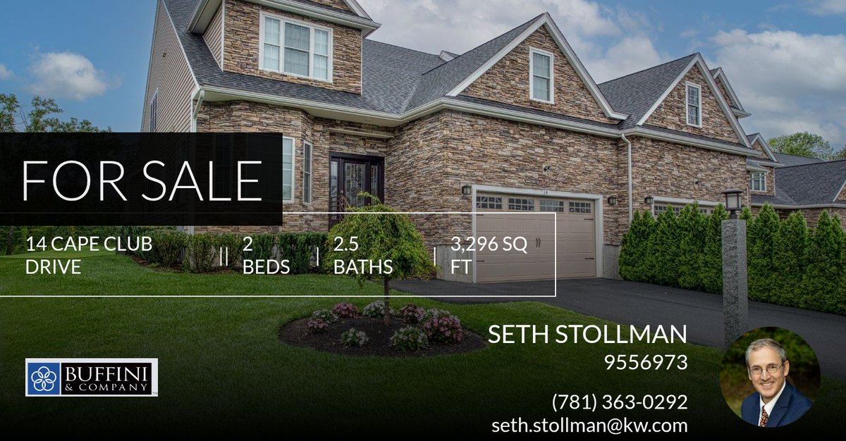 SethStollman's tweet photo. Are you looking for a home in the Sharon area? If so, check out this listing before it's gone! Give me a call at (781) 363-0292 for more information.

Seth Stollman
Keller Williams Elite
781-363-0292
seth.stollman@kw.com https://t.co/qR8VPwxRi3