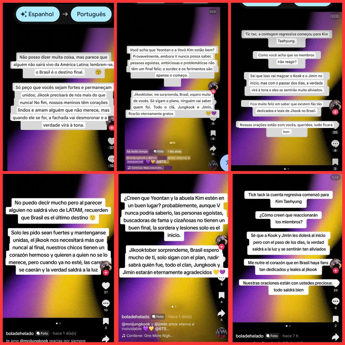 ssofirioscam's tweet photo. COPIEN Y PEGUEN‼️
We urge @BIGHIT_MUSIC @HYBEOFFICIALtwt to take urgent action and make BTS V’s safety their utmost priority following these threats of physical harm.

PROTECT TAEHYUNG
PROTECT YOUR ARTIST
BIGHIT AND HYBE TAKE ACTION
#ProtectTaehyung #ProtectYourArtist https://t.co/z2Eo1Qp4BI