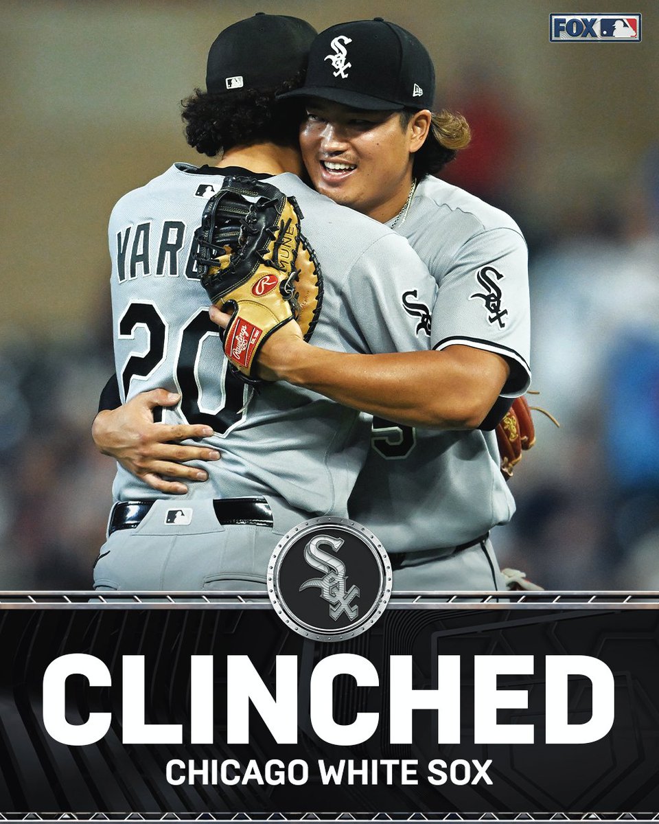 MLBONFOX's tweet photo. INCREDIBLE!

After losing 100+ games in each of the last 3 seasons, the @whitesox turn things around in 2026 and clinch a spot in the postseason! https://t.co/w9OiPmz9cY