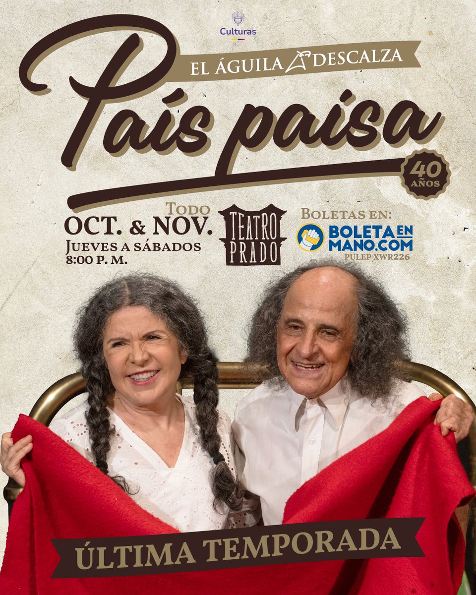 TeatroPrado's tweet photo. Próximos eventos en nuestro teatro. Más información en https://t.co/nf12fhGq6h https://t.co/jxStKkNyxR