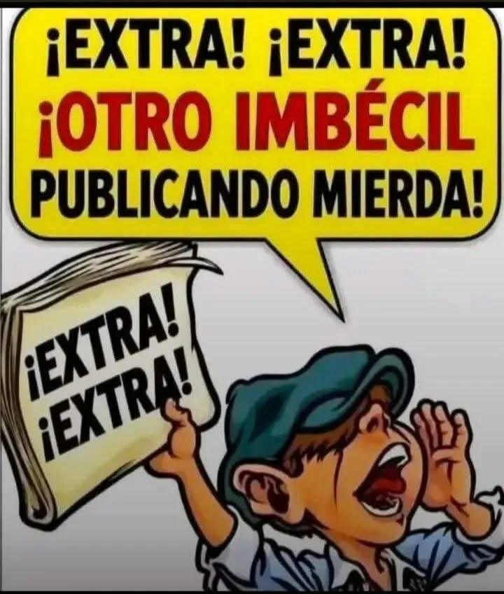 Eydhan24's tweet photo. @MESIASR1964 @MesiasGuevara Seguidor del imbécil de Mesías Guevara https://t.co/XYi3x3jiyY