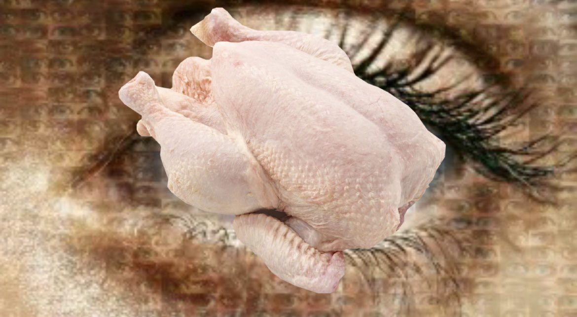 BBCRAVEPOO's tweet photo. 🚨 BREAKING NEWS! 

Big Brother has been forced to remove the raw chicken from the house! #BBUK https://t.co/ztu4UBuU2X