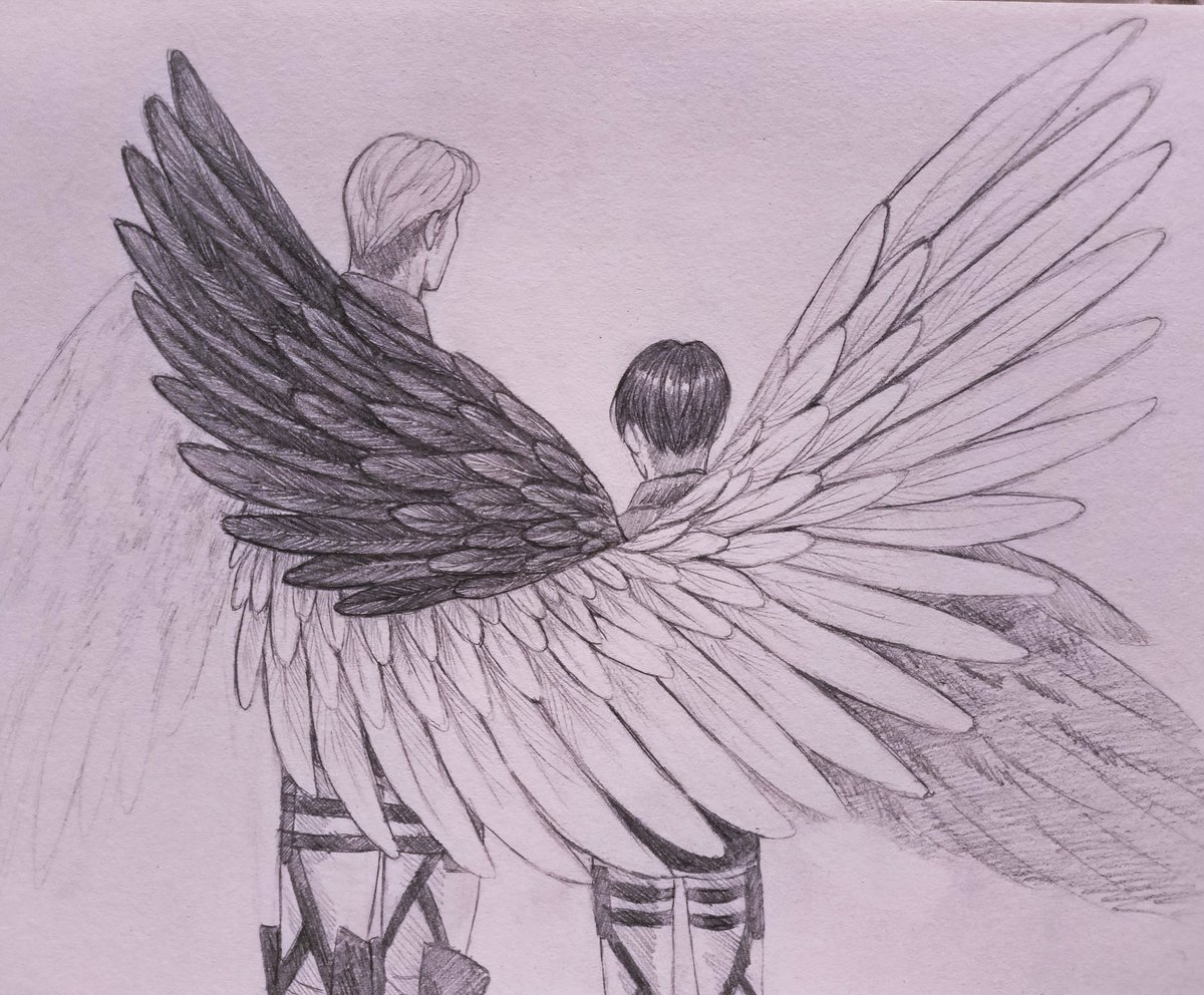 Nebelwerfer05's tweet photo. Wings of freedom
#エルリ #eruri #aot #attackontitan #進撃の巨人 https://t.co/vQ90NzJhS4