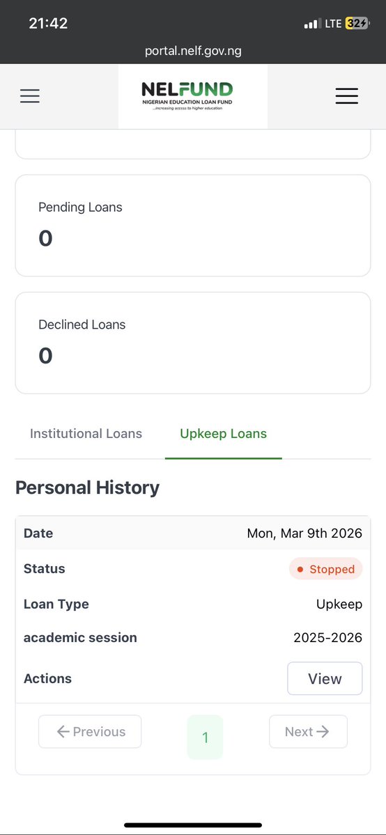 FavouriteJkp's tweet photo. @KokoetteMichael Please sir my total loans is supposed to show 4, but it’s only 3 that is showing and I also clicked for upkeep when registering but it’s not reflecting on my portal…Please sir help me, what should I do? https://t.co/VmN3r1AhgD