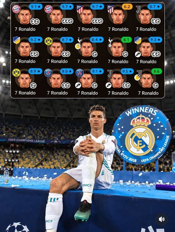 Dan7RM's tweet photo. Lo critican hoy con 41 añitos.. 
porque antes no pudieron..
#CR7 #CristianoRonaldo https://t.co/HwEgyvhhNq