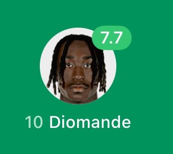 ClinchRMCF's tweet photo. Adeyemi with assist  Diomande without assist https://t.co/ZYE3doinnf