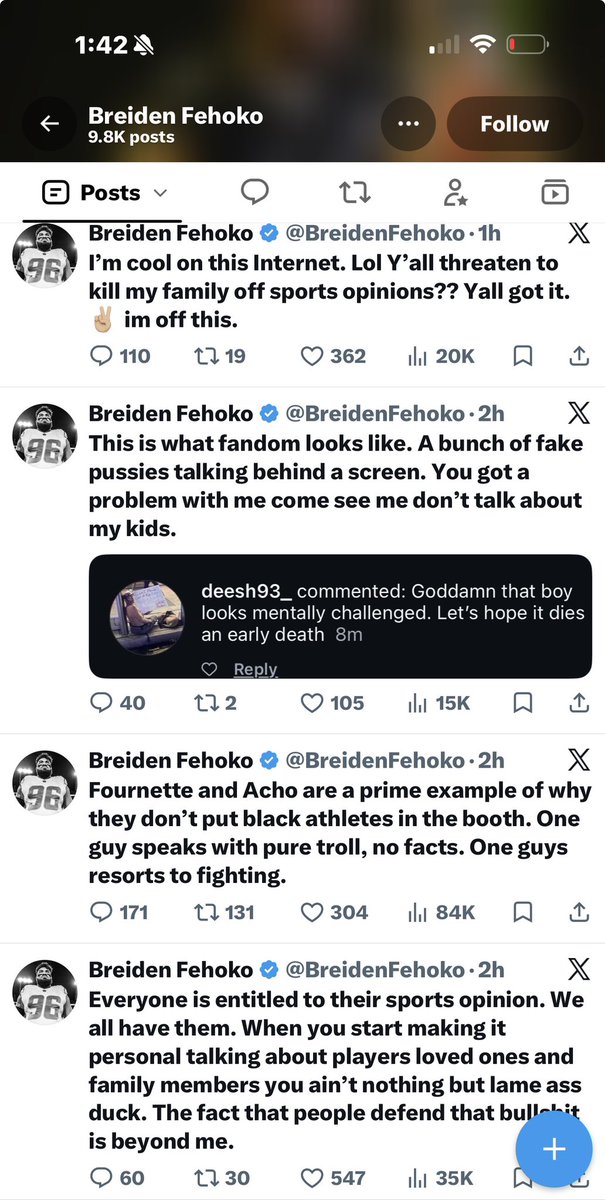 Yg_STANGsta's tweet photo. @BreidenFehoko Bro to play the victim is crazy right now… nobody kids should be brought into the picture but you can’t be surprised if the dad is this kind of guy. Lol buddy contradicted hisself with every tweet https://t.co/lTlEB8Voht