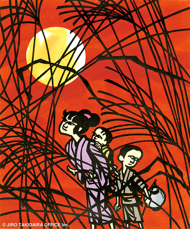 takidaira's tweet photo. c82e

十五夜 ＜Jugoya (Harvest Moon)＞ 1982年 きりえ／和紙・洋紙、墨・水彩 31.2×25.8cm
#JiroTakidaira #滝平二郎 https://t.co/W41XZJ0wOc