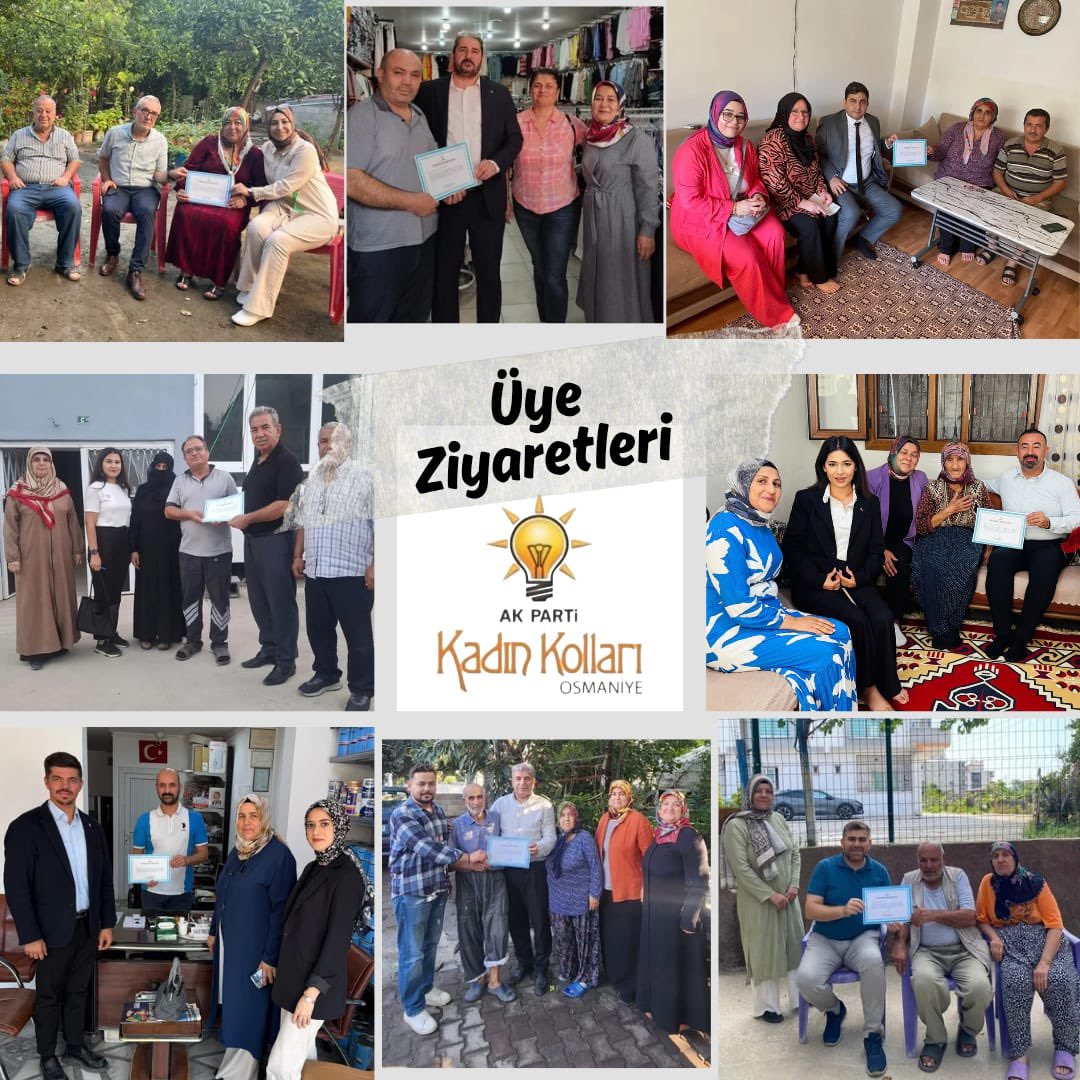 akkdn_osmaniye's tweet photo. 📍 Üye Hane Ziyaretleri

İl Başkanımız Mehmet Sadi Binboğa’nın riyasetinde; Ana Kademe, Kadın ve Gençlik Kollarımız ile mahalle ve köy başkanlarımızla birlikte üyelerimizi hanelerinde ziyaret ediyoruz. https://t.co/YEUeuNPCJL