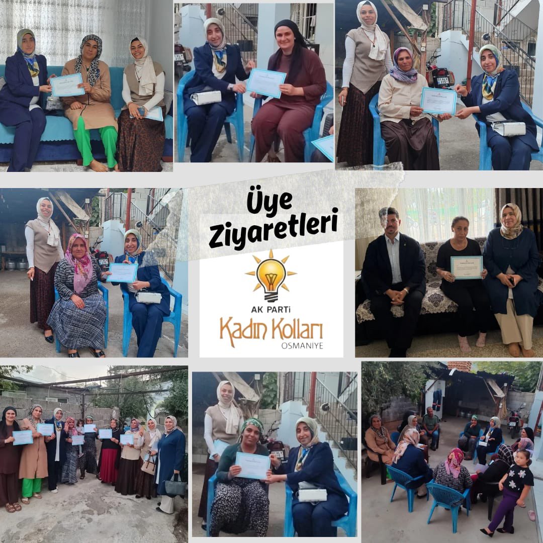 akkdn_osmaniye's tweet photo. 📍 Üye Hane Ziyaretleri

İl Başkanımız Mehmet Sadi Binboğa’nın riyasetinde; Ana Kademe, Kadın ve Gençlik Kollarımız ile mahalle ve köy başkanlarımızla birlikte üyelerimizi hanelerinde ziyaret ediyoruz. https://t.co/YEUeuNPCJL