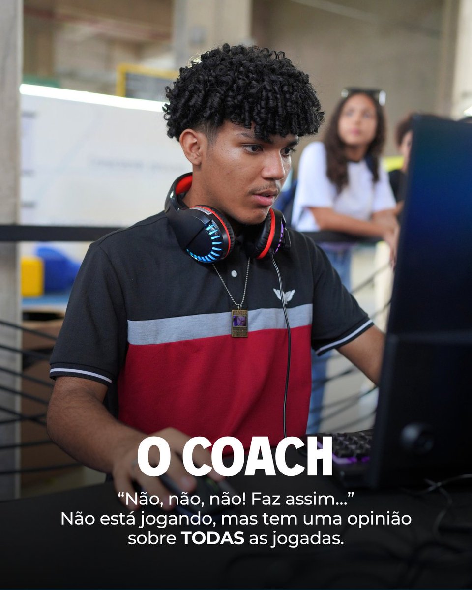 CampusPartyBRA's tweet photo. Todo mundo muda quando pega no controle. 🎮

Tem quem entra pra ganhar, quem só quer curtir o Free Play, quem vira técnico sem ninguém pedir e até quem chega sem conhecer ninguém e termina com squad novo. https://t.co/zq2AC2ecrs