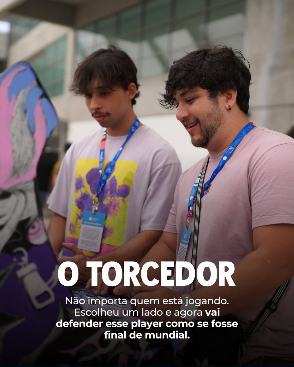 CampusPartyBRA's tweet photo. Na Campus Play, cada player tem seu estilo. Qual é o seu?

#CampusParty #CampusPlay https://t.co/kl88O5UvbW