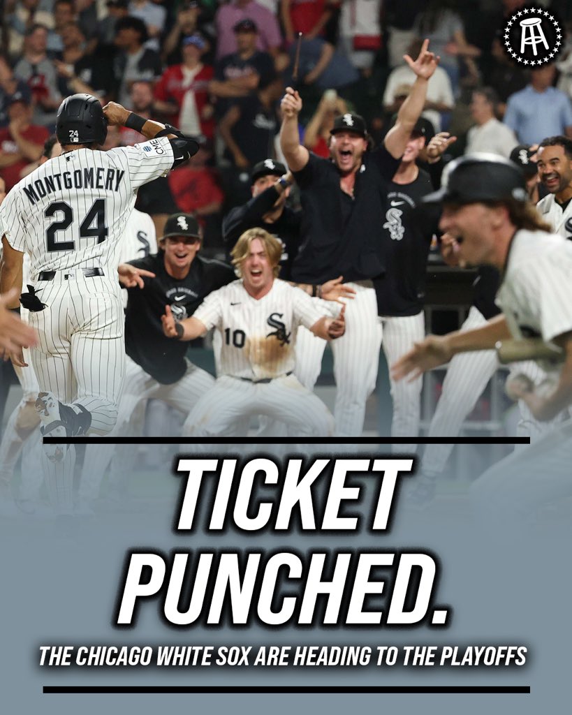 barstoolchicago's tweet photo. POPE LEO AND MIGUEL VARGAS YOU HAVE DONE MIRACLES ON US

THE SOX ARE GOING TO THE PLAYOFFS https://t.co/5See94y7j6