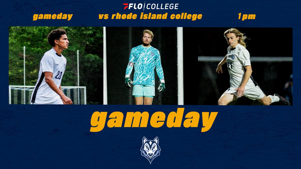 usmhuskies's tweet photo. GAME DAY! Men's soccer faces Rhode Island College today at 1:00 pm at Hannaford Field as part of Homecoming & Family Weekend! Tune-in on @FloFC_. #GoHuskies #LeadThePack
🔗Live Stream: https://t.co/Qmf1saDvvl
🔗Live Stats: https://t.co/HeEeK8ao3E https://t.co/YFmJI5lvtk