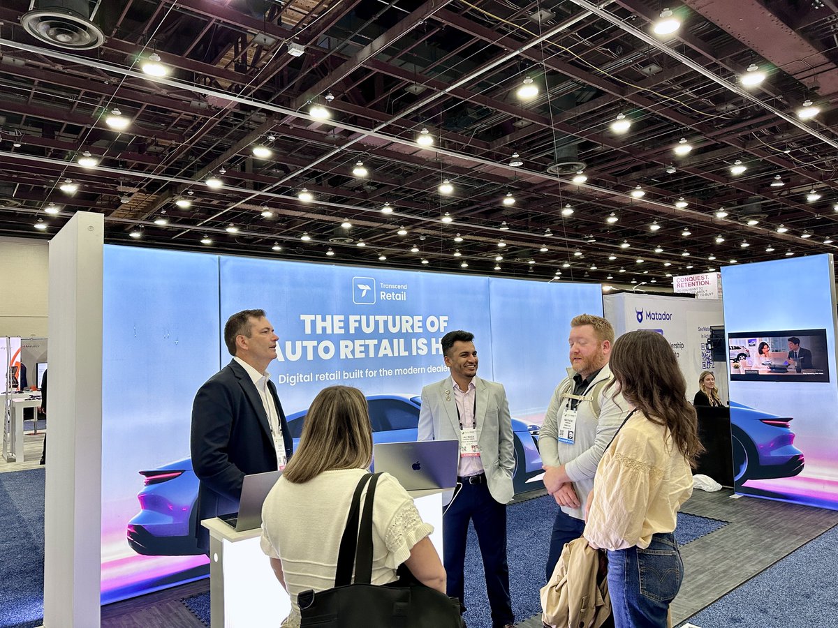 NETSOLTech's tweet photo. Over the two-day Digital Dealer Conference & Expo in Detroit, we met dealer groups building their own digital retail strategy from the ground up, OEM partners thinking hard about what a connected experience should feel like & teams simply looking for a platform that does what it promises: no restarts, no disconnected handoffs between online & in-store.

Every conversation at Booth 514 reminded us why we built Transcend Retail the way we did: as an omnichannel platform that seamlessly connects every step of the car buying journey, not a patchwork of tools stitched together after the fact.

Thank you to everyone who stopped by, asked questions & pushed us on the details. This is exactly the kind of energy that keeps us building.

#netsoltech #netsolamericas #automotive #digitalretail #autoretail #dealertech #transcendretail #transcendplatform #digitaldealer2026 #conference #expo #booth514 #detroit