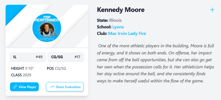 LTHSGirlsBBall's tweet photo. There is so much to look forward to from Kennedy this season, and we couldn’t be more excited to see what she brings to the court!   @ken248011  @PGHCircuit @MacIrvinGirls https://t.co/cqhfGMm92E