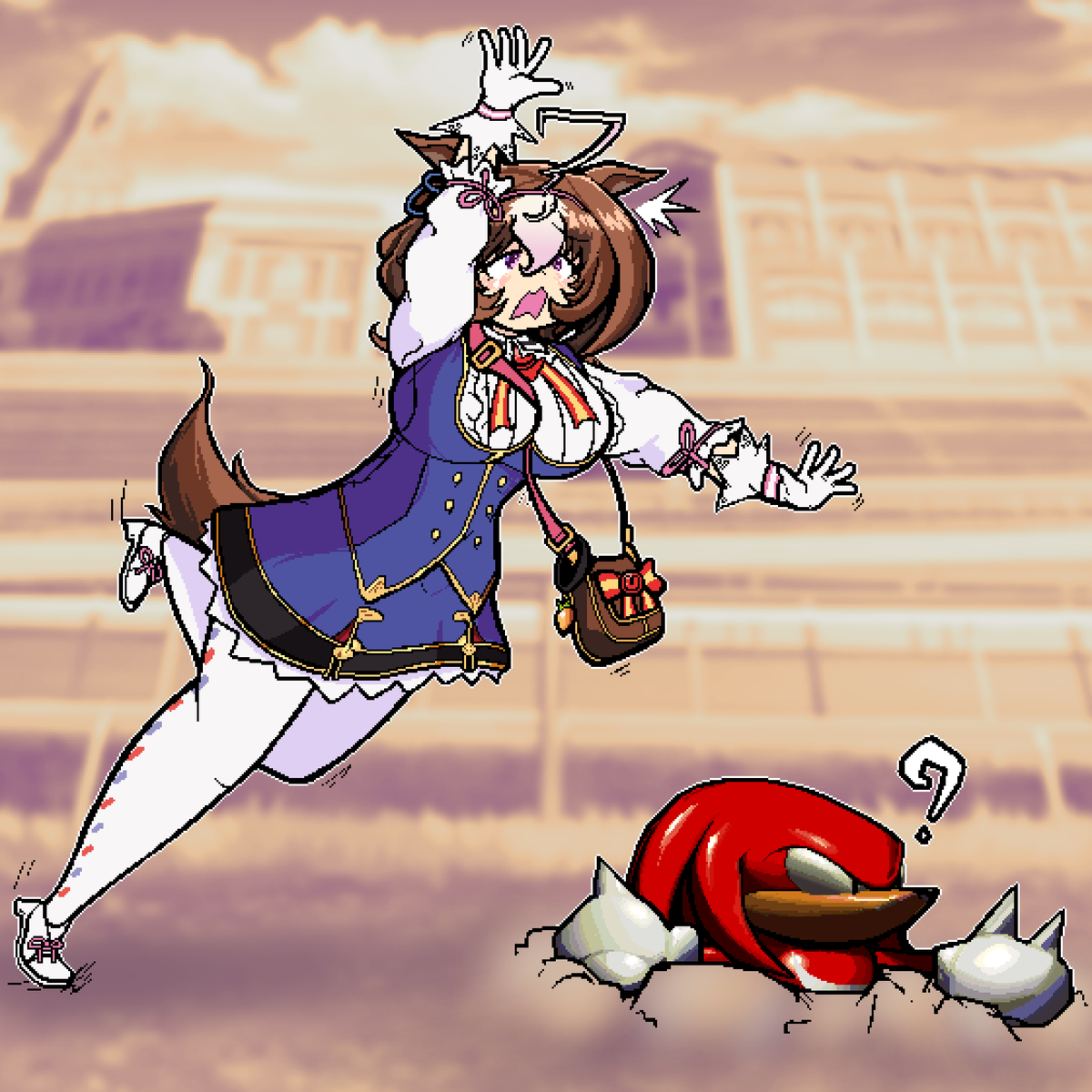 x_somari_t_a's tweet photo. watch your step.

Meisho Doto (Umamusume: Pretty Derby) https://t.co/mURS000rJp