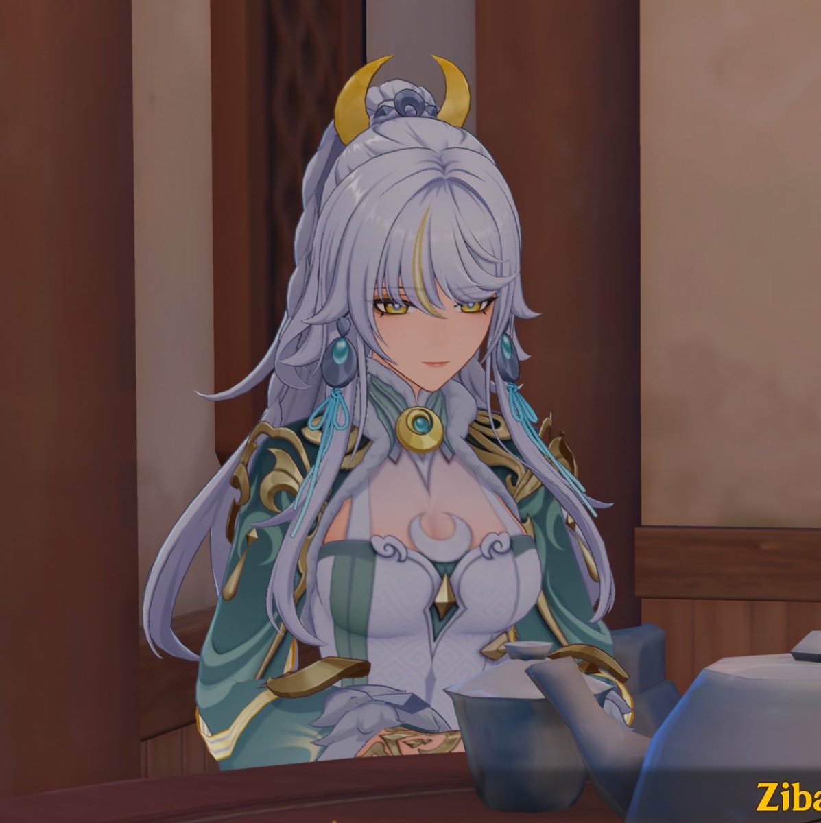 roouuoo's tweet photo. didnt do her story quest yet for some reason but i rly like her design https://t.co/QaJEXowcbC