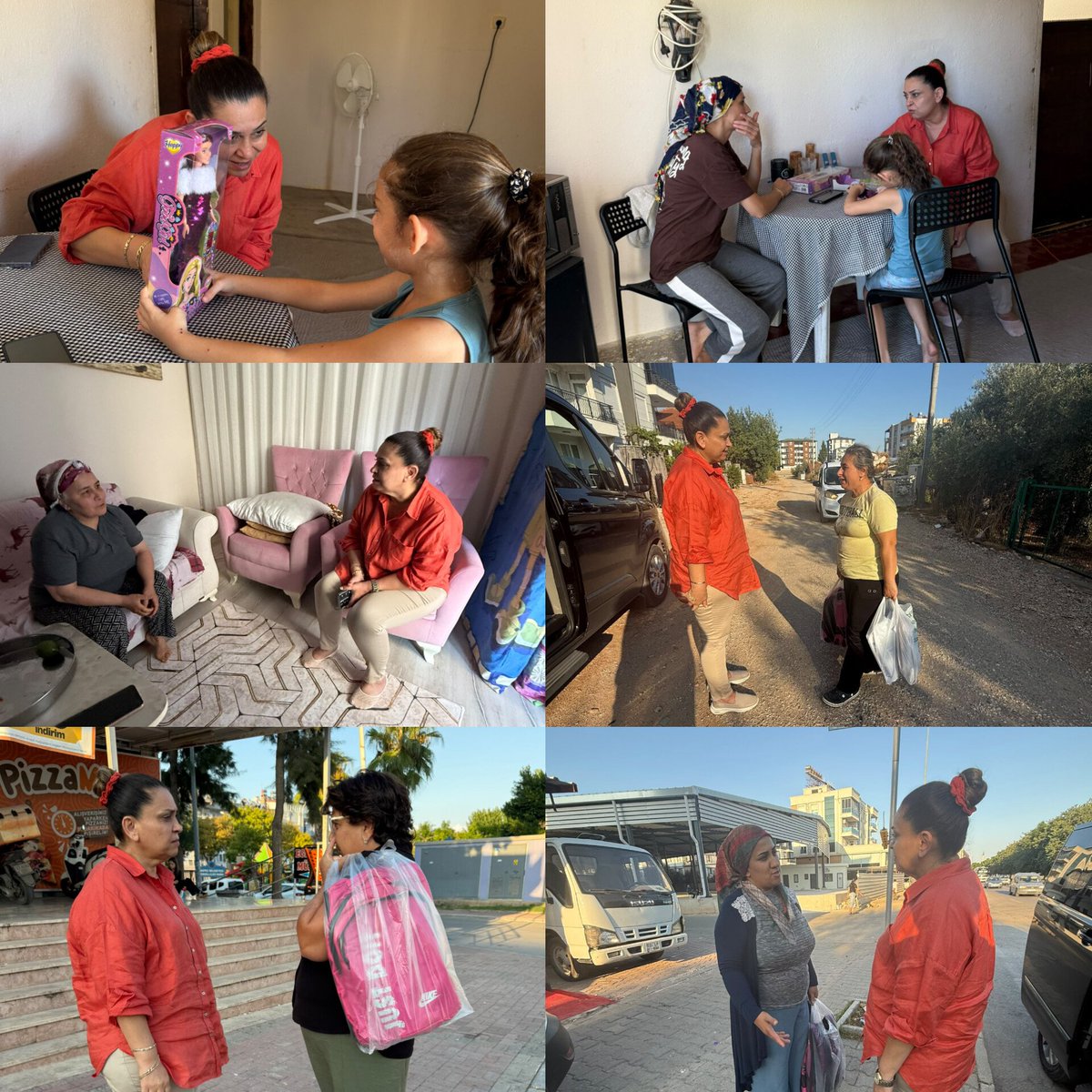 GlinZboz's tweet photo. 📍Kepez

Hemşehrilerimizin kapılarını çaldık, gönüllerine misafir olduk.

Samimi sohbetler gerçekleştirdik, büyüklerimizin dualarını aldık; çocuklarımızı sevindirerek yüzlerindeki mutluluğa ortak olduk.

Gönül bağlarımızı güçlendirmek, hemşehrilerimizle her daim yan yana olmak için sahada çalışmalarımızı sürdürüyoruz.

@tugbaisikercan 
@alicetin_07 
@akkadinantalya