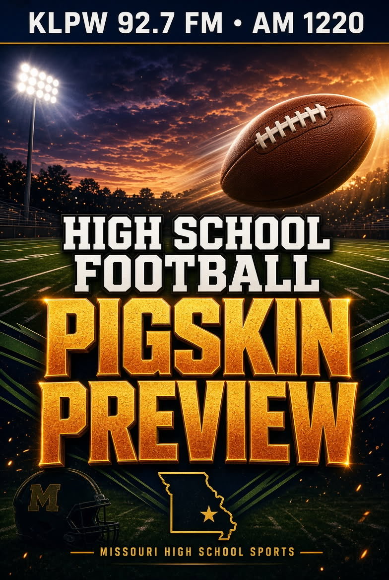 KLPWSports's tweet photo. Week 5 High School Football Pigskin Preview is posted on the KLPW website.  Click on the podcasts tab.  https://t.co/XfDpHLdcTj https://t.co/UXZTUr9A3M