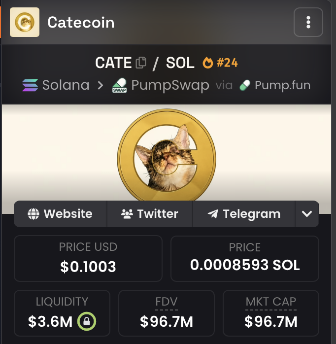 Rashid971x's tweet photo. عملة $CATE تبدو وكأن لا شيء يستطيع إيقافها.

قابلت موظفين في مطاعم، وسائقي تاكسي، وأشخاصاً عاديين وكلهم يملكون $CATE.

أكثر من خمسة أشخاص مختلفين. كلهم مستثمرون أفراد.

الرسم البياني واضح. الحيتان لا تقود الصعود، الناس العاديون هم من يشترون لأنهم فاتهم $DOGE.

ما شاء الله، PoorGoat قام بعمل جنوني في إدخال الناس إلى عالم الكريبتو.

لا أعرف ما السر في $CATE، لكن الناس يحبون هذه العملة فعلاً.

أنا متفائل جداً الآن.

بإذن الله، المليار دولار قادم.

إن شاء الله. الحمد لله.