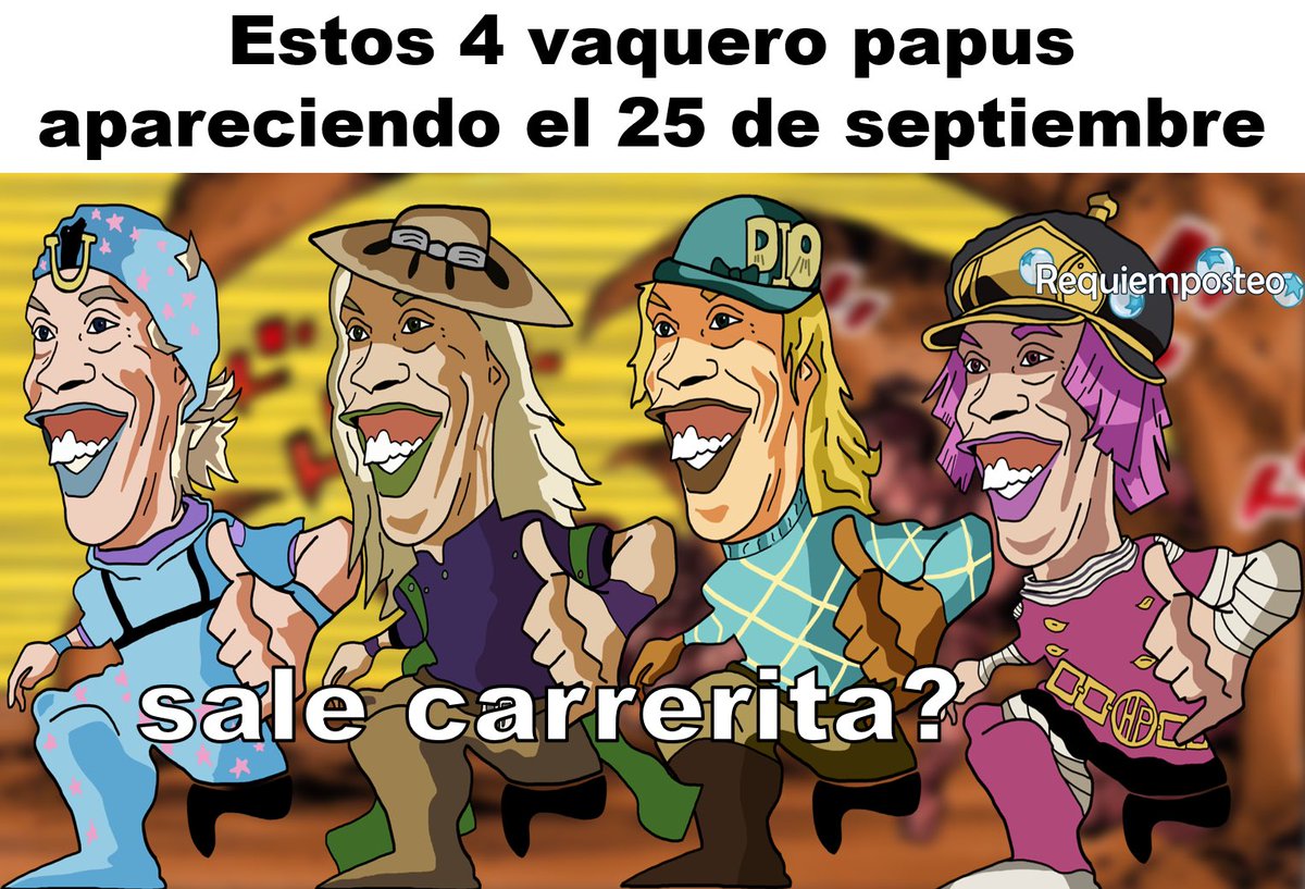 requiemposting's tweet photo. sale carrerita viejo cuatrero https://t.co/ndRtz7HG0B