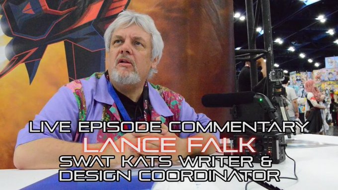 TheSWATKats's tweet photo. During #AnimeMatsuri 2016, #SWATKats Writer &amp; Design Coordinator "Television's" Lance Falk gave a live episode commentary for #WhenStrikesMutilor, archived for viewing here ▶️ https://t.co/VBUilmUWSK https://t.co/11HzvuOiQW