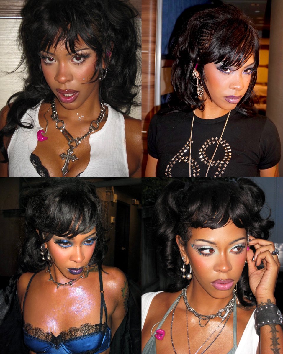 hourlyriconasty's tweet photo. Rico Nasty’s tour makeup by Jeannette Williams 💗 https://t.co/1H5MLjZRSB