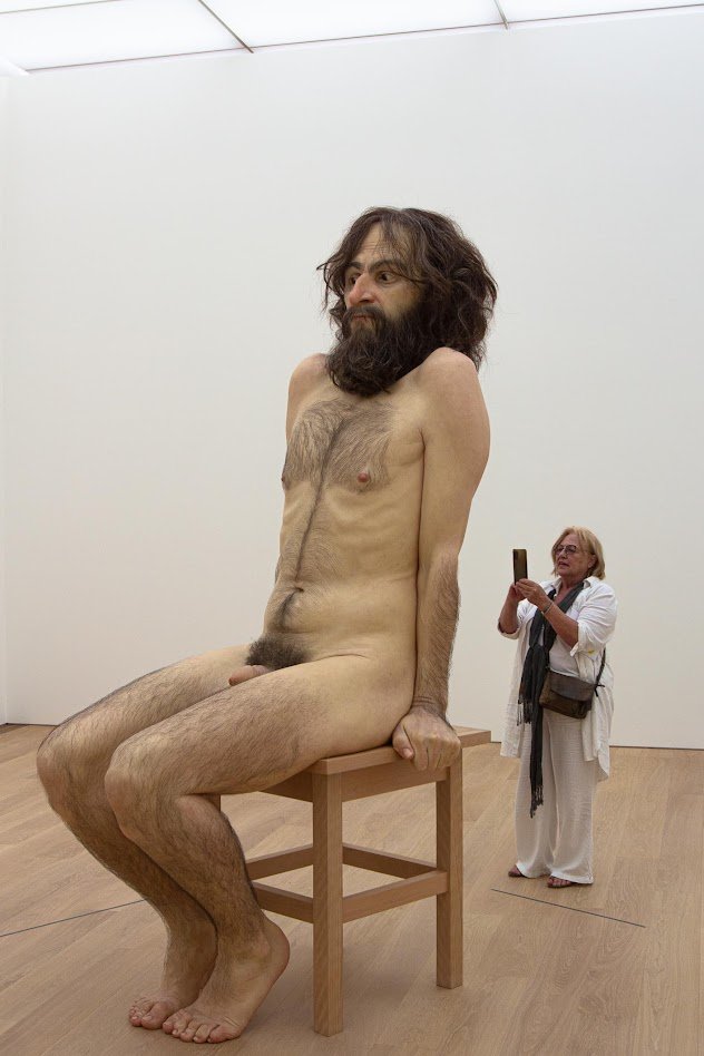 E_van_den_Ham's tweet photo. #SeptemberWeer #fotochallenge
#Dag24 het thema een #standbeeld of een #beeld door @DMaandag
Wild Man - Ron Mueck https://t.co/Wtkm4ybHLa