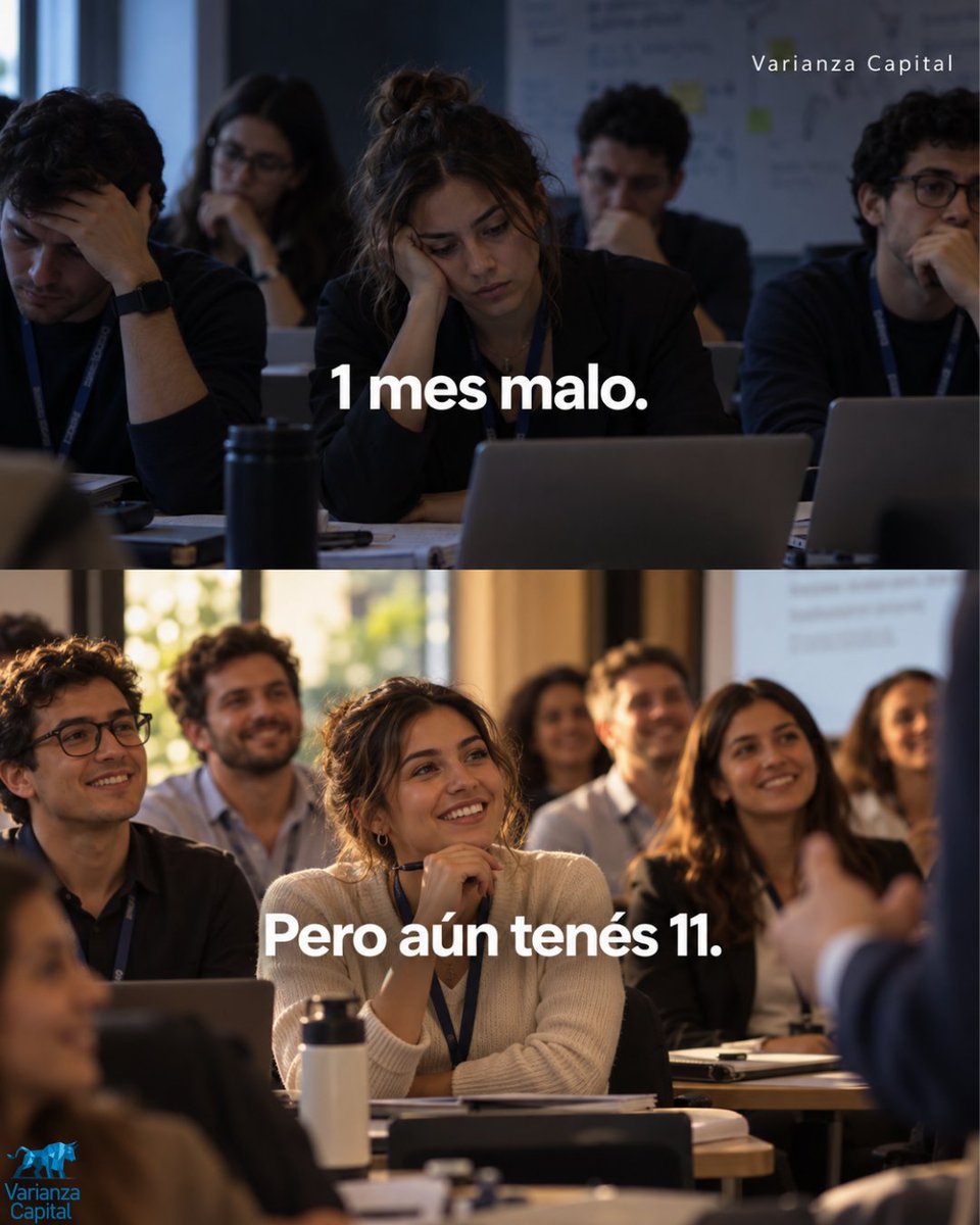 Varianza_Cap's tweet photo. 1 hora mala. Aún quedan 23.
1 día malo. Aún quedan 6.
1 mes malo. Aún quedan 11.
Analiza. Corrige. Aprende. Continúa.
Un mal periodo es información, no necesariamente una sentencia. #Empresarios #VarianzaCapital https://t.co/fF6gsSnkuh