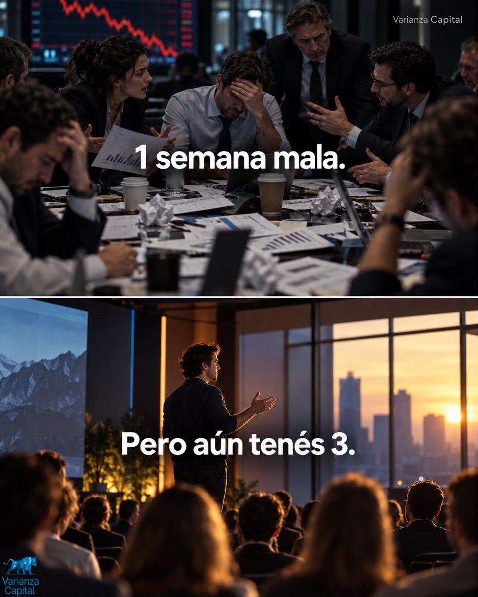 Varianza_Cap's tweet photo. 1 hora mala. Aún quedan 23.
1 día malo. Aún quedan 6.
1 mes malo. Aún quedan 11.
Analiza. Corrige. Aprende. Continúa.
Un mal periodo es información, no necesariamente una sentencia. #Empresarios #VarianzaCapital https://t.co/fF6gsSnkuh