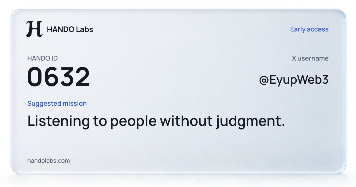 EyupWeb3's tweet photo. 22 saat sonra form kapanacak. Güzel bir fikirle gelmişler, denemeye değer.

Train robots with your phone and get rewarded? That's what @HANDOLabs is building.

Built by @johnpresley 

They provide guided missions (like strapping a buckle or opening drawers) to collect real world human hand movement data for robotics AI. Approved clips get rewarded in stock tokens.

A really clever way to let people help teach robots: https://t.co/yxnMEni1BK