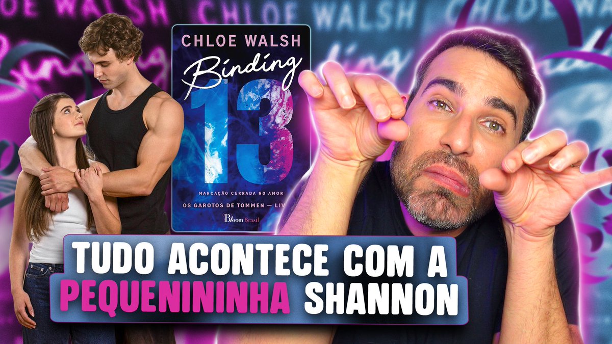 livrariaemcasa's tweet photo. ELA É TÃO PEQUENININHA
Como sofre a nossa minúscula Shannon de "Binding 13", primeiro livro da série “Os garotos de Tommen” de Chloe Walsh. Só por vocês mesmo para eu encarar as 700 páginas dessa longa fic de drama teen. Vem descobrir como foi! https://t.co/szQeJEyXGF