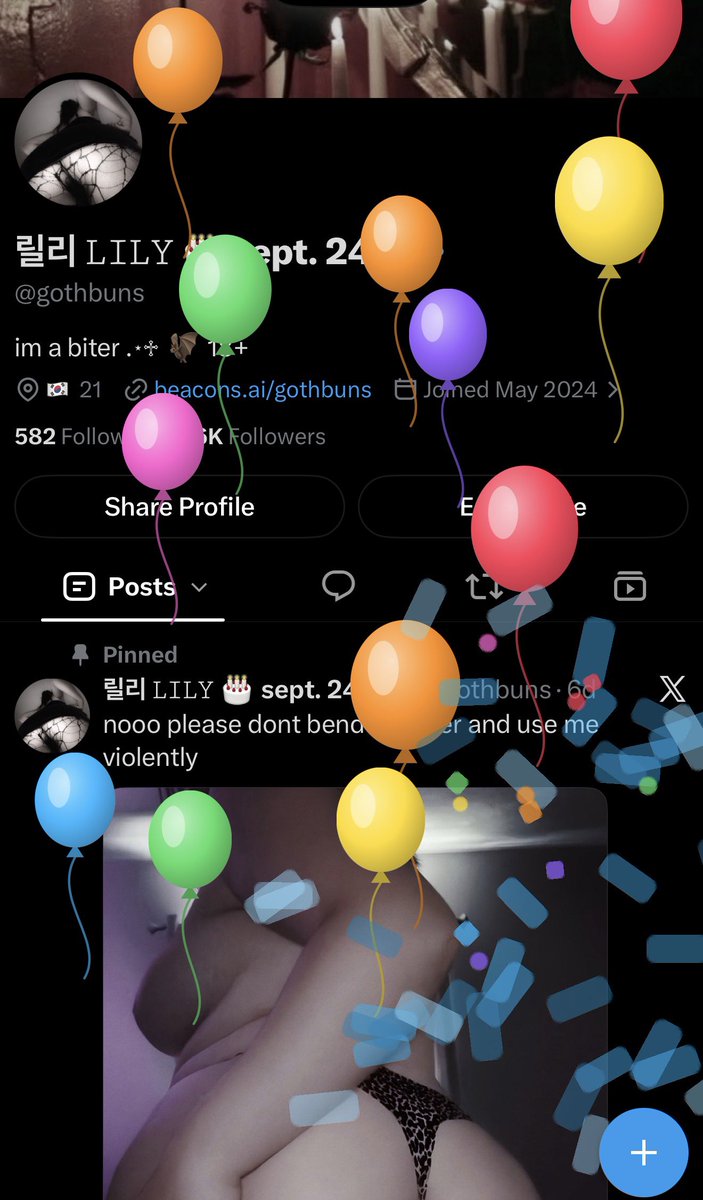 gothbuns's tweet photo. cum and wish me happy birthday 😈🧁 https://t.co/y8fkDQptut