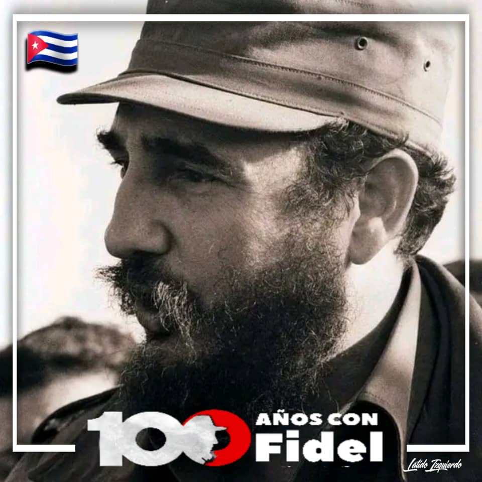 ACN_Cuba's tweet photo. 🇨🇺🗣️#100AñosConFidel: “¡Y qué útil es hurgar en la historia extraordinaria de nuestro pueblo! ¡Cuántas enseñanzas, cuántas lecciones, cuántos ejemplos, qué cantera inagotable de heroísmo! Porque ningún pueblo en este continente luchó más por su libertad que el pueblo cubano." https://t.co/LBSRnPoxax