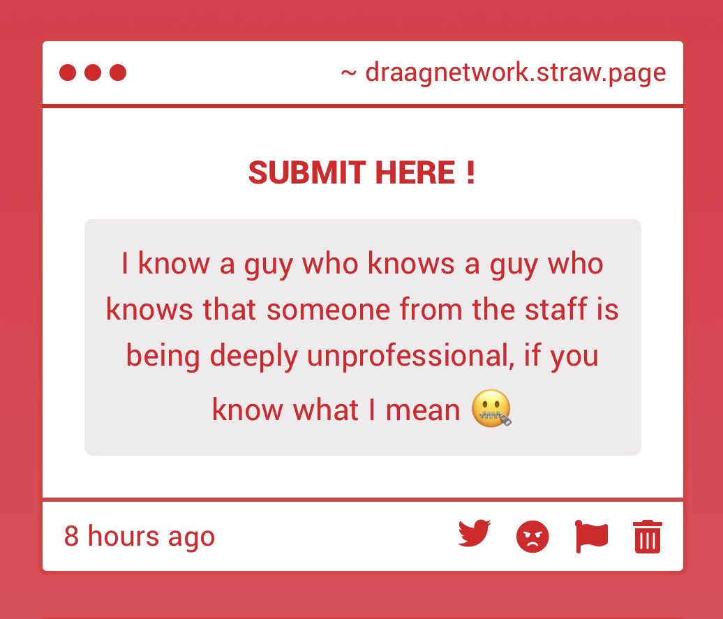 DRAAGNETWORK's tweet photo. 👀 Tell us more... https://t.co/kcJ6TkKmIB