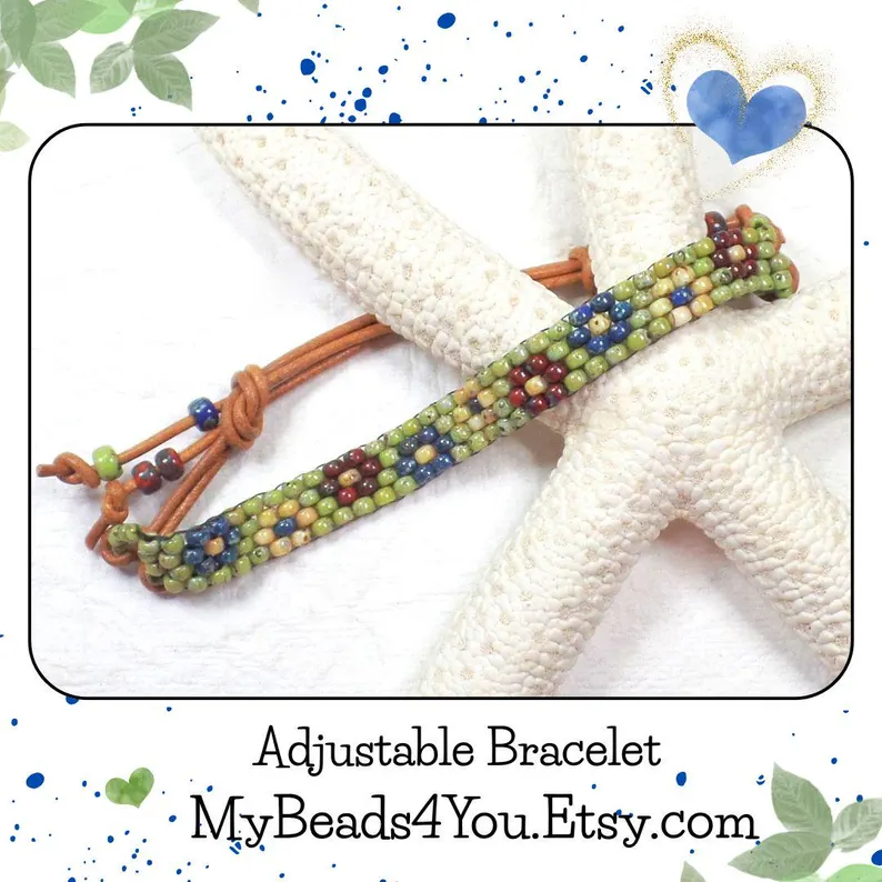 MyBeads4You_'s tweet photo. #smilett23 #Etsyfinds #adjustablebracelet #bracelet #daisyjewelry #beadwork #mybeads4you 
https://t.co/HB5fYYBgZc https://t.co/PEOY6WxlD8