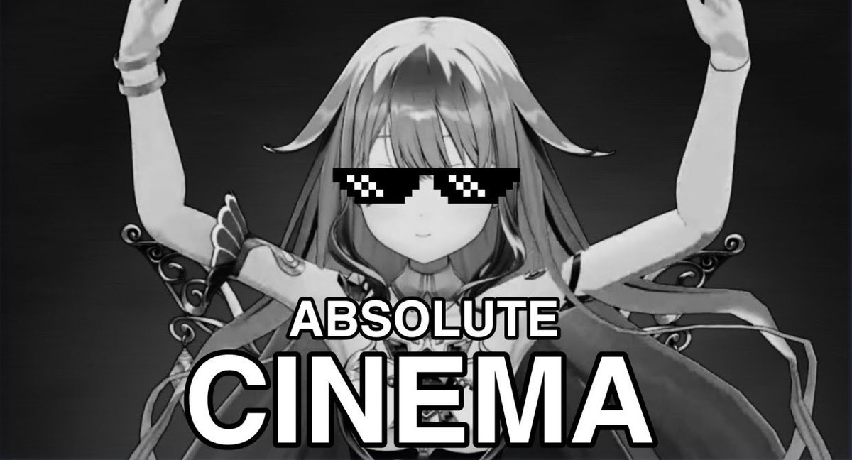 Karanzito's tweet photo. @fofinjareal Houshou Marine 
Cinema https://t.co/MxqrG4o1d3