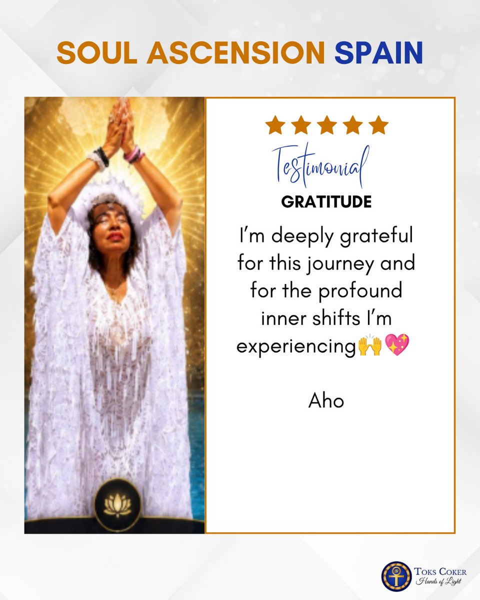 ToksCoker's tweet photo. Swipe through the carousel to read more testimonials.

#healing
#healingjourney
#soulascension
#emotions
#spain2026 https://t.co/KYlTBi8n6L
